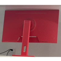 Monitor de PC de 27 Pulgadas, Rojo, Nuevo Diseño, 2K, 240Hz, con Interfaz USB, HD-MI, DP, Pantalla sin Bordes, Pantalla Ancha para Juegos, Panel IPS