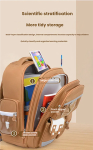 Zaino Oxford alla Moda con Capibara Cartoon, Cintura con Cuscino d'Aria Luminoso <span class=keywords><strong>per</strong></span> Ragazzi e Ragazze delle Scuole Elementari e Medie, Grande Capacità - Product Image 2