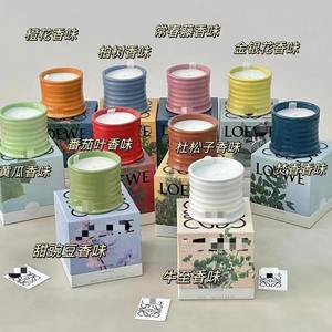 Bougie parfumée et non parfumée espagnole en gros, chèvrefeuille, tomate, coffret cadeau, parfum d'ambiance, cadeau d'anniversaire, souvenir - Product Image 2