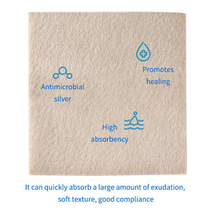Apósito de Alginato Antibacteriano con Plata para una Retención de Humedad Eficaz y Prevención de Infecciones en Quemaduras y Úlceras - Product Image 4