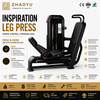 Machine de presse à jambes professionnelle ZY, équipement d'entraînement des parties inférieures du corps avec sélecteur de poids, fournisseur OEM ODM