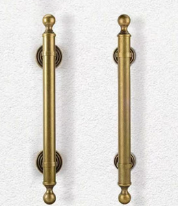 Tùy chỉnh khác nhau Antique Bronze cửa/vòi hoa sen cửa Knurled kéo xử lý - Product Image 3