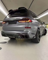 Kit de carrosserie en fibre de carbone sèche pour BMW X7 modèle tardif LD, pièces de voiture, pare-chocs, kit de conversion, accessoires automobiles, carrosserie