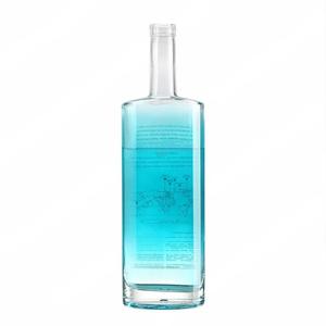 <span class=keywords><strong>Botella</strong></span> de vidrio reciclable Super Flint <span class=keywords><strong>Botella</strong></span> de licor de vidrio <span class=keywords><strong>azul</strong></span> personalizada con serigrafía Mescal <span class=keywords><strong>Tequila</strong></span> Packaging - Product Image 3