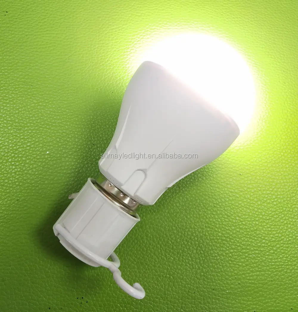 Zhongshan Lampu Bohlam LED Darurat, Lampu Led dengan Baterai Cadangan Bawaan Dapat Diisi Ulang