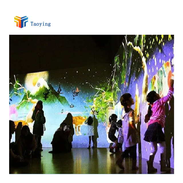 Indoor Projection Interactive Wall Projection Hologram Projector Children Interactive Wall Smart Board Touch Screen Interactive