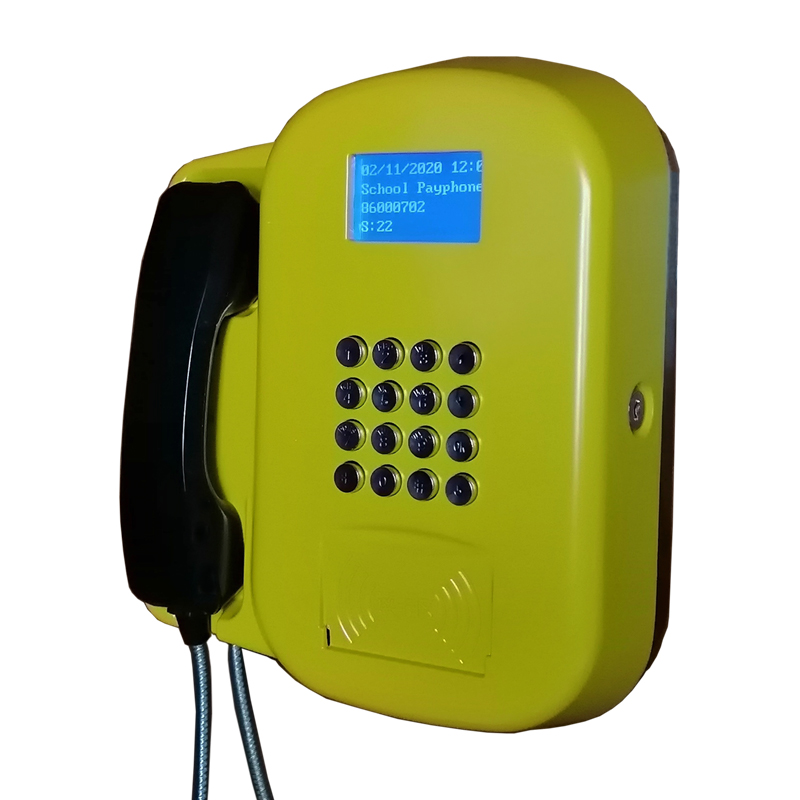 Небольшие товары для бизнеса Voip, уличные настенные телефоны с RFID-картой 3G/4G в тюрьмах