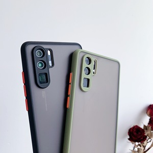 Custodia per telefono in TPU traslucido opaco traslucido con protezione per obiettivo della fotocamera per <span class=keywords><strong>Huawei</strong></span> P20 P30 P40 <span class=keywords><strong>Mate</strong></span> <span class=keywords><strong>20</strong></span> <span class=keywords><strong>Pro</strong></span> <span class=keywords><strong>Cover</strong></span> posteriore - Product Image 5