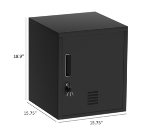 Casilleros de metal de tamaño pequeño y económico con 1 puerta, caja de almacenamiento de escritorio impermeable, <span class=keywords><strong>armario</strong></span>/casillero de <span class=keywords><strong>muñecas</strong></span> - Product Image 4