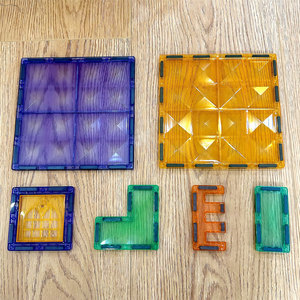 Bloques Magnéticos Multiusos, Juego de Construcción de Pistas de Canicas, Juguete Educativo DIY, Desarrolla Habilidades Matemáticas, Físicas, Creatividad e Imaginación - Product Image 1