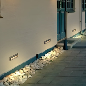 Led Sensor Wall <b>Light</b> Ip65 Aluminum Waterproof Outdoor Step Lighting With <b>Motion</b> Detection For Stairway Corner - Product Image 4