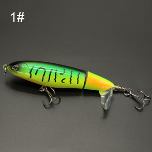 Leurre de <span class=keywords><strong>pêche</strong></span> <span class=keywords><strong>Whopper</strong></span> Popper 10cm/14cm, appât artificiel, <span class=keywords><strong>plopper</strong></span> dur, queue rotative souple, équipement de <span class=keywords><strong>pêche</strong></span> - Product Image 1