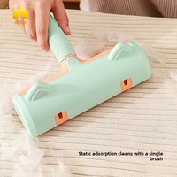 Brosse de nettoyage collante ABS pour poils d'animaux, outil de décapage pour canapé et lit de chat, vente en gros