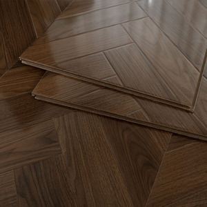 Giá Tốt Nhất Hiện Đại Khả Năng Chịu Nước Herringbon Gỗ Laminate Sàn Ac4 Ac5 12Mm 8Mm Hdf Cao Bóng Nhà Bếp Phòng Ngủ Biệt Thự - Product Image 1