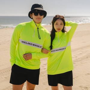 Nouvelle Collection : Combinaison de <span class=keywords><strong>Plongée</strong></span> Parent-Enfant, <span class=keywords><strong>Tenue</strong></span> de Surf Couple Manches Longues, Maillot de Bain Familial Anti-UV et Modeste - Product Image 2