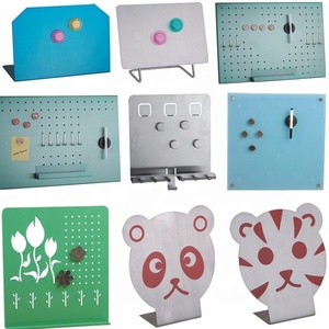 Dry Erase Memo <strong>Board</strong> with Stand,Metal Easel Magnet Display for Desktop Home Decor - Product Image 6