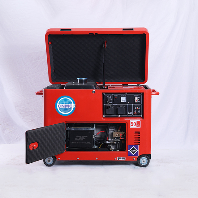Small Silent Diesel Generator Set 1kW-10kVA Portable Compact Generator 220V/380V Single/Three Phase Factory Direct Price
