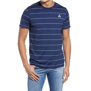 2025 nueva llegada Camiseta de manga corta para Hombre Ropa de verano de secado rápido y transpirable Color sólido 100% algodón - Product Image 1