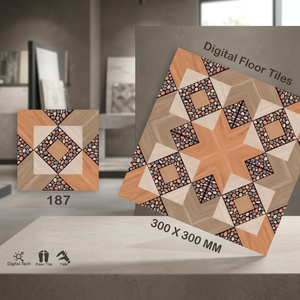 Carreaux de sol en céramique numérique émaillée blanc Carrara 12x12 pouces, design marbre moderne, pour intérieur commercial - Product Image 5