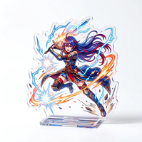 Supports en acrylique personnalisés en gros pour figurines d'anime, qualité supérieure, découpés au laser, transparents, pour cadeaux d'affaires
