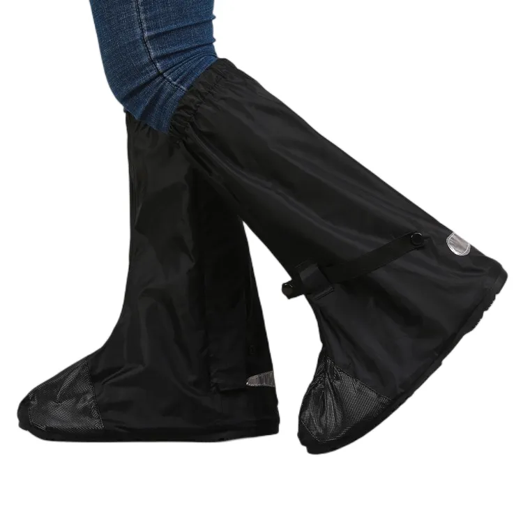 उच्च लचीला टिकाऊ पुन: प्रयोज्य पोर्टेबल विरोधी स्किड पीवीसी जूता कवर निविड़ अंधकार आउटडोर जूते संरक्षक बारिश बूट