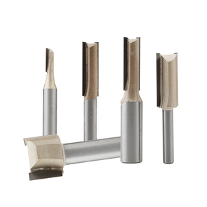 <span class=keywords><strong>CNC</strong></span> مقبض نحت باستخدام الحاسب الآلي آلة استحفار من سبيكة صلبة مزدوجة الفتحتين قطع مستقيم لأعمال النجارة قطع قطع OEM مخصصة - Product Image 2
