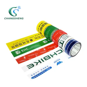 Customizable High Quality Printing Design Printing Multi Colored Self Adhesive Bopp Packaging Tape Jumbo Roll
