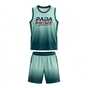 Uniforme de Baloncesto de Poliéster PADA PRIME de Alta Calidad, Textura de Tela Suave, Transpirable, Impresión Digital/Serigrafía Personalizable OEM - Product Image 1