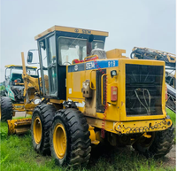 Niveleuse à moteur SEM919 d'occasion 2016 fabriquée par Shandong SEM, système hydraulique fluide pour l'entretien des autoroutes et les travaux de nivellement des terres