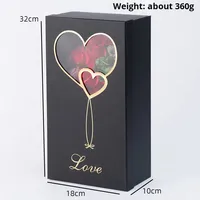 Bouquet carré de 11 roses artificielles en savon – Vente en gros directe usine – Petit cadeau Fête des Mères – Saint-Valentin – Cadeau Fête des Mères