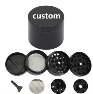 Factory Price Custom Logo Herb <strong>Grinder</strong> 40MM 50MM 55MM 63MM Zinc Tobacco <strong>Grinder</strong> - Product Image 2