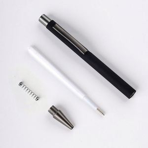 Promotion Soft Rubber Press Aluminum Metal <b>Ballpoint</b> <b>Pen</b> With Custom Advertising Press Printable Logo for Hotel Station - Product Image 6