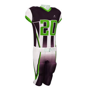 ชุดอเมริกันฟุตบอลแบบใหม่ สไตล์สั่งทำพิเศษ บริการ OEM ออกแบบชุดอเมริกันฟุตบอลตามสั่ง ขายดีที่สุด - Product Image 1