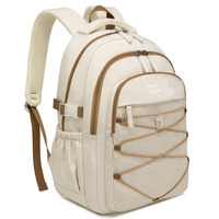 Sac à dos pour ordinateur portable de 15,6 pouces, sac à dos scolaire esthétique pour adolescentes, étudiantes et femmes actives