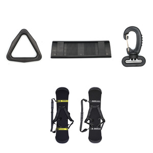 Protections d'épaule pour ski en caoutchouc souple K002 27mm 39mm pour sangles de ski, accessoire de protection - Product Image 4