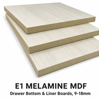 Panneau MDF mélaminé 15/18 mm, moderne, pour tiroirs extérieurs, revêtement de porte de placard, qualité E1, première classe, faible teneur en formaldéhyde