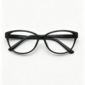 Monture de lunettes unisexe YX-8121 œil de chat en PC, monture optique tendance pour hommes et femmes, pour verres de prescription et myopie - Product Image 4