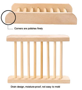 <span class=keywords><strong>Porte</strong></span>-savon en bambou logo personnalisé <span class=keywords><strong>porte</strong></span>-savon en bambou naturel pour salle de bains savon de cuisine <span class=keywords><strong>éponge</strong></span> épurateur - Product Image 2