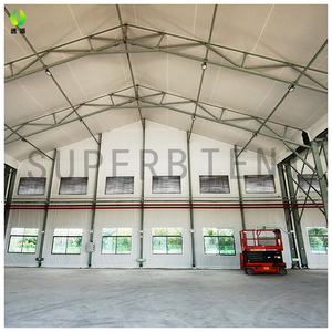 Hangar en A SpeedPai, structure en acier, porte enroulable flexible, entrepôt de stockage, design industriel - Product Image 2