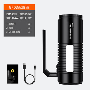 ไฟตกปลาซุปเปอร์ไฟร์ 8800mAh แบบชาร์จไฟได้ LED COB พร้อมขาตั้งสำหรับตกปลากลางคืน - Product Image 3