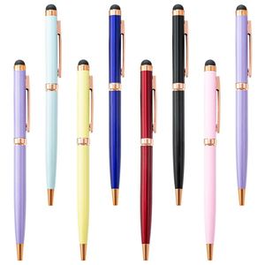 Stylo bille publicitaire en plastique coloré au design Kawaii, idéal pour les promotions, avec logo personnalisé, vente en gros - Product Image 1