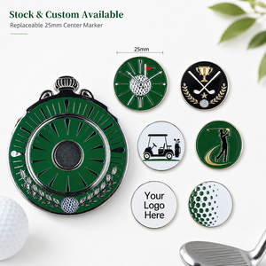 Marcador de Pelotas de Golf Magnético Personalizado OEM con Centro Extraíble para Club de Golf y Promoción de Marca - Product Image 5