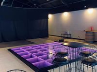 Event-Bodenbeleuchtung 3D-Spiegel Kabellose Professionelle Lichteffekte LED-Tanzflächen-Paneele