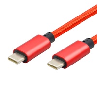 Cable de Datos USB 3.0 Tipo C con Malla de Algodón Trenzada, Carcasa de Aluminio, Múltiples Longitudes, Carga Rápida, para Teléfono y Tableta