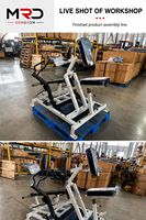 Máquina de remo sentado con carga de placas comercial para entrenamiento de fuerza de espalda y parte superior del cuerpo para gimnasios y centros de fitness