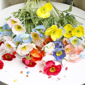 2024 Venta caliente colorido <span class=keywords><strong>Yu</strong></span> Meiren flores de simulación estilo Ins decoración de sala de estar accesorio de fotografía boda flor de mano - Product Image 1