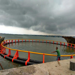 Cage flottante circulaire stable pour aquaculture, structure en HDPE, pour la culture de la bar et du dorade - Product Image 2