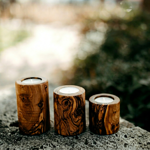 Custom Wooden <b>Tea</b> <b>Light</b> Holder Handmade Craft Gift - Product Image 1