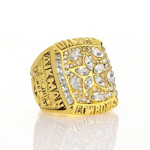 جودة عالية <span class=keywords><strong>Dallas</strong></span> رعاة البقر الرياضية كرة القدم-حلقة سبيكة الكلاسيكية الحنين بالجملة - Product Image 6