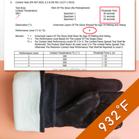 Gants de soudage en cuir résistant à la chaleur Seeway de 16 pouces pour MIG TIG Stick Forge BBQ Grill Cheminée Poêle